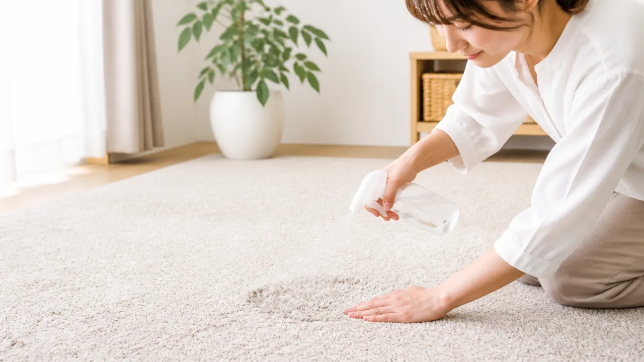 カーペットのへこみを戻す方法は?自宅でできる対処法と注意点