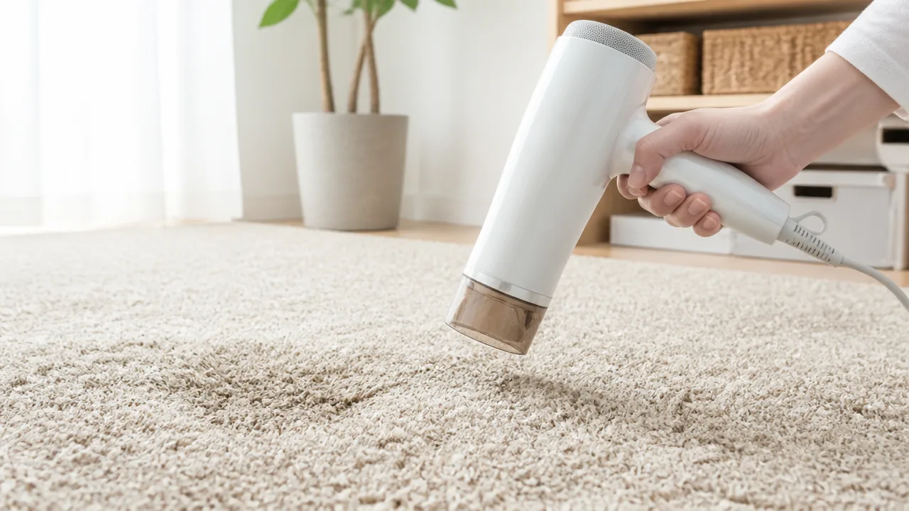 カーペットのへこみを戻す方法は?自宅でできる対処法と注意点