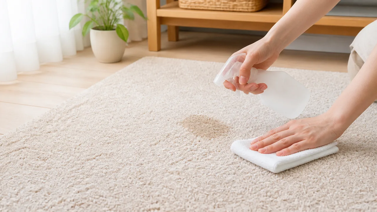 カーペットのへこみを戻す方法は?自宅でできる対処法と注意点