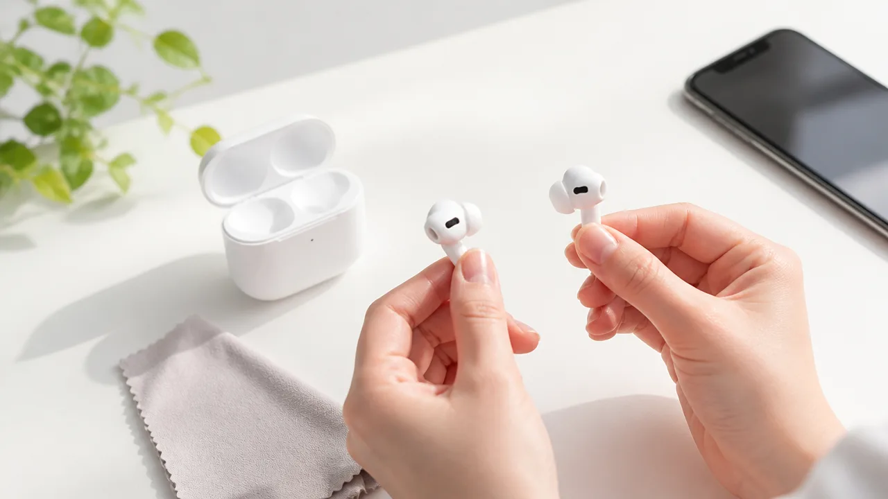 イヤホンの片方だけ音が小さい原因とすぐできる対処法