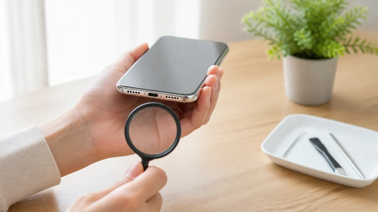 スマホの充電口にたまったゴミの取り方と注意点をやさしく解説