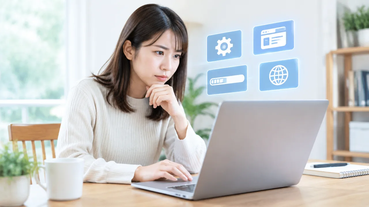 パソコンのインターネットが急に遅い原因は？まず試したい対処法