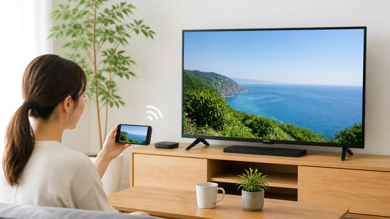 iPhoneの写真をテレビで見る方法｜簡単に映す手順を紹介