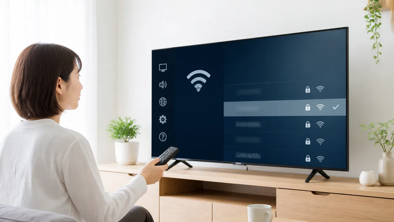 テレビが突然Wi-Fiに繋がらないときの原因と自分でできる対処法