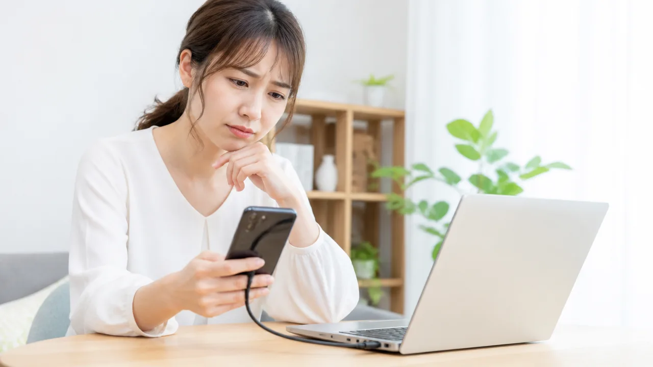 スマホのテザリングがパソコンに繋がらないときの原因と対処法