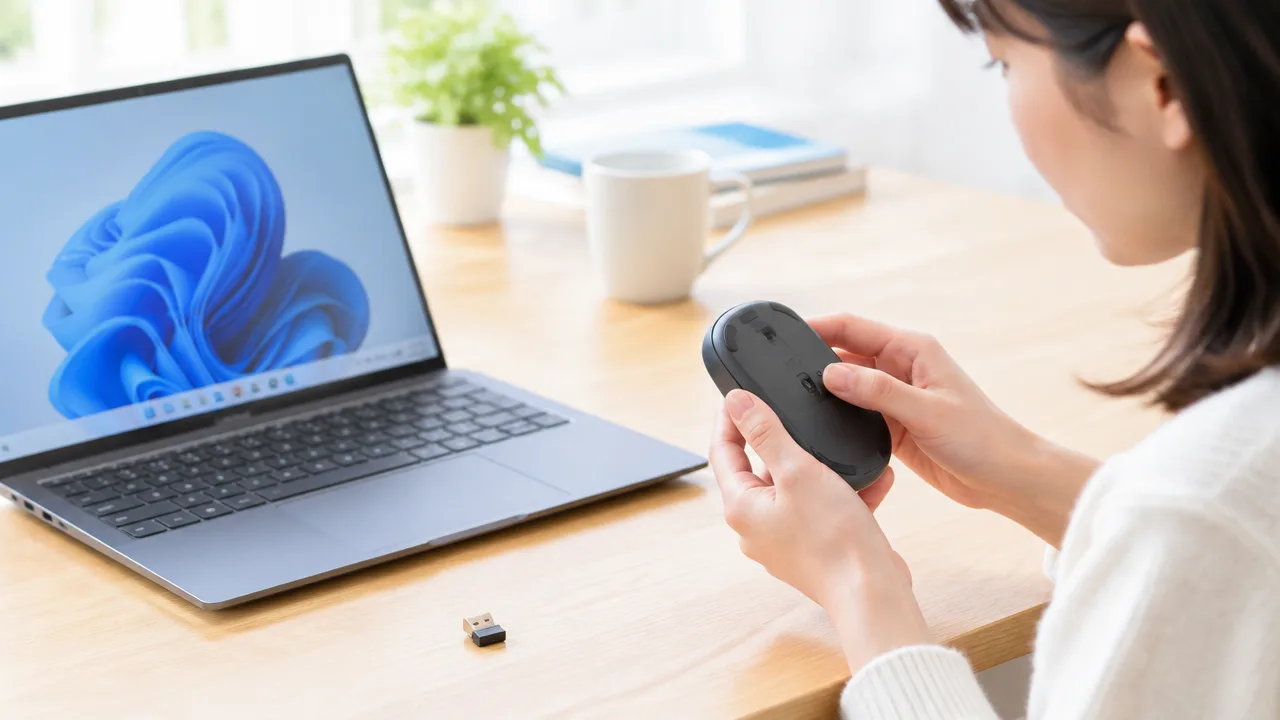 パソコンでBluetoothマウスが接続できないときの原因と対処法