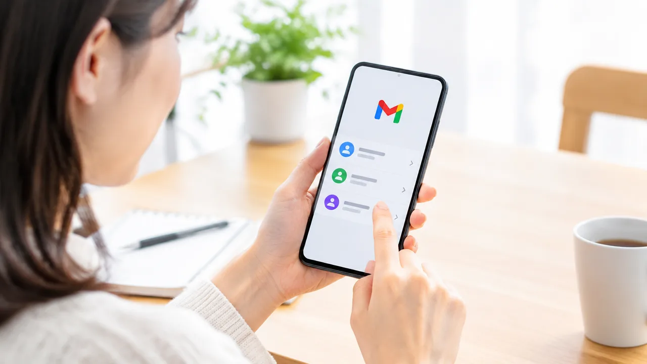 AndroidのGmailで「アカウントは既に追加されています」と出たときの対処法