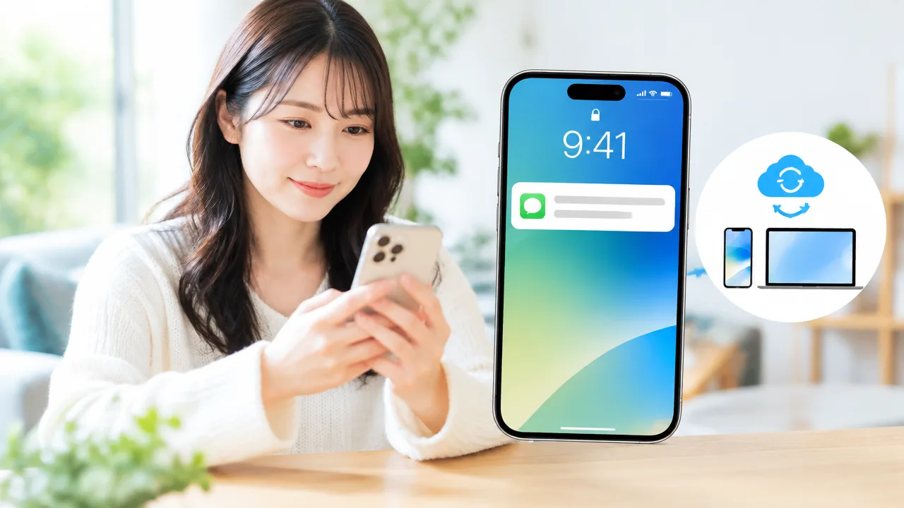 iOS27でiMessageの通知だけ来るときの原因と対処法