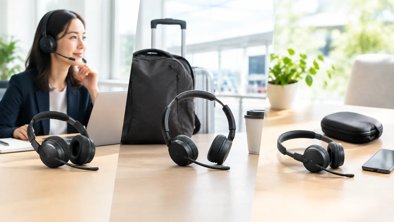 Jabra Evolve3と65 Flex・65・45の違いと選び方